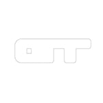 GT Sticker (White) - 5ohNation