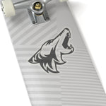 Coyote Transparent Sticker (Black) - 5ohNation