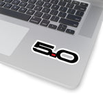 5.0 Sticker (Black) - 5ohNation