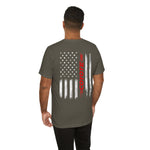 American Flag Coyote Tee (Red) - 5ohNation