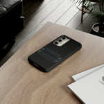 2015-17 Shadow Black Samsung Case (Front)