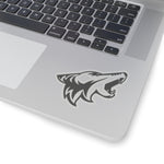 Coyote Transparent Sticker (Black) - 5ohNation