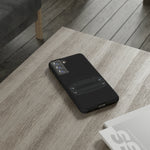 2015-17 Shadow Black Samsung Case (Front)