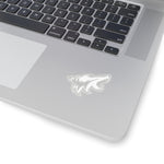 Coyote Transparent Sticker (White) - 5ohNation