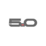5.0 Sticker (Black) - 5ohNation
