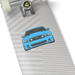 2013/14 Grabber Blue Sticker (Front) - 5ohNation