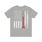 American Flag Wrench Tee (Back Design) - 5ohNation