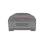2013/14 Sterling Grey Sticker (Rear) - 5ohNation