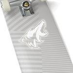 Coyote Transparent Sticker (White) - 5ohNation