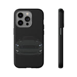 2015-17 Shadow Black Samsung Case (Front)