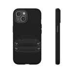 2015-17 Shadow Black Samsung Case (Front)