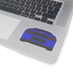 2013/14 Deep Impact Blue Sticker (Rear) - 5ohNation