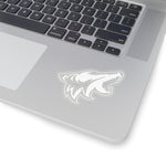 Coyote Transparent Sticker (White) - 5ohNation