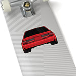 88-93 Notchback Red Sticker (Rear) - 5ohNation