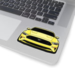 2018-19 Triple Yellow  Sticker (Front) - 5ohNation