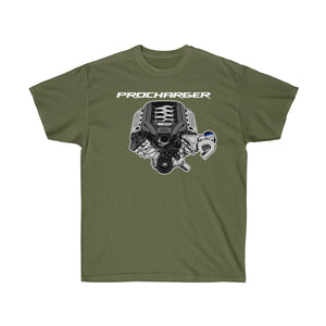 s197 Procharger Engine Tee (Front Design) - 5ohNation