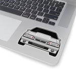 87-93 Foxbody Silver Sticker (Front) - 5ohNation