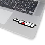 4.6 Sticker 3D (White) - 5ohNation