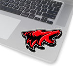 Race Red Coyote Sticker 3D - 5ohNation