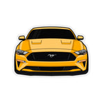 2018-19 Orange Fury Sticker (Front) - 5ohNation
