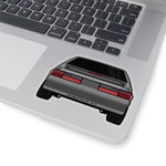 87-93 Gray Hatchback Sticker (Rear) - 5ohNation