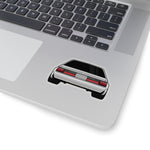 88-93 Notchback Silver Sticker (Rear) - 5ohNation