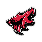 Ruby Red Coyote Sticker 3D - 5ohNation