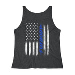 American Flag Foxbody Tank Top (Blue) - 5ohNation