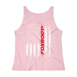 American Flag Foxbody Tank Top (Red) - 5ohNation