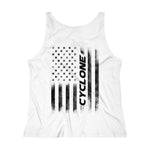 American Flag Cyclone Tank Top (Black) - 5ohNation