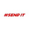 #SEND IT Decal (Red) - 5ohNation
