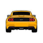 2018-19 Orange Fury Sticker (Rear) - 5ohNation