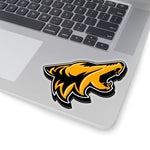 Orange Fury Coyote Sticker 3D - 5ohNation