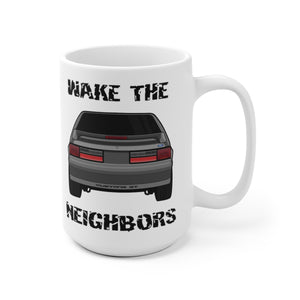87-93 Gray Hatchback Wake The Neighbors Mug (Original) - 5ohNation