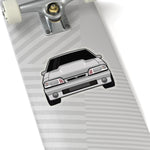 87-93 Foxbody Silver Sticker (Front) - 5ohNation