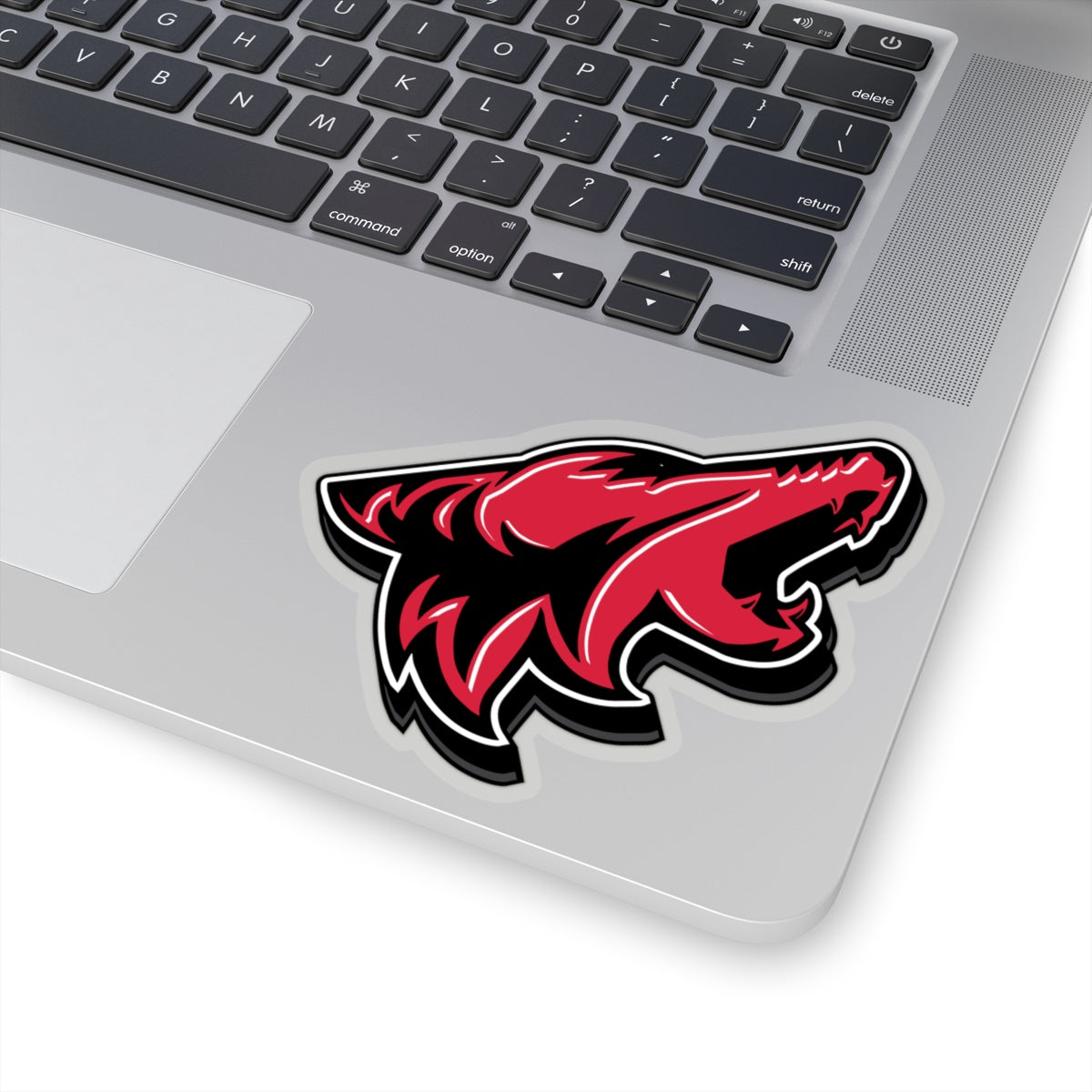 Ruby Red Coyote Sticker 3D - 5ohNation