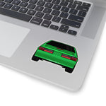 87-93 Green Hatchback Sticker (Rear) - 5ohNation