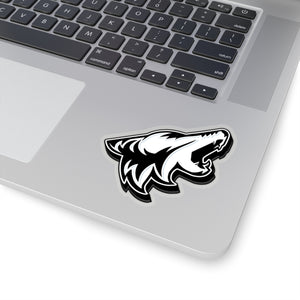 Oxford White Coyote Sticker 3D - 5ohNation