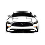 2018-19 Oxford White Sticker (Front) - 5ohNation