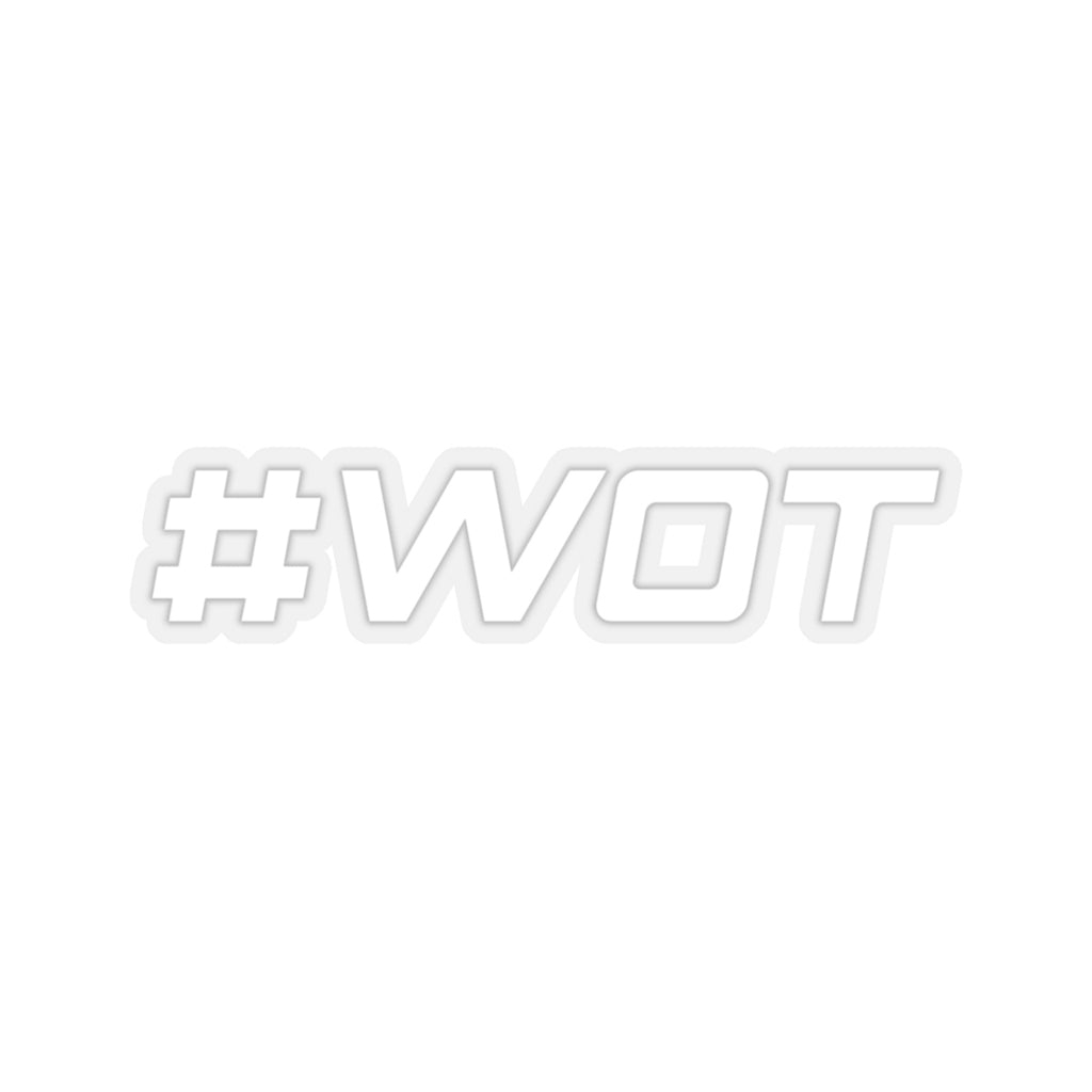 #WOT Decal (White) - 5ohNation