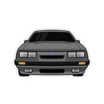 79-86 4 Eye Gray Sticker (Front) - 5ohNation