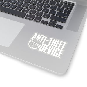 Anti-Theft Device Decal (White) - 5ohNation