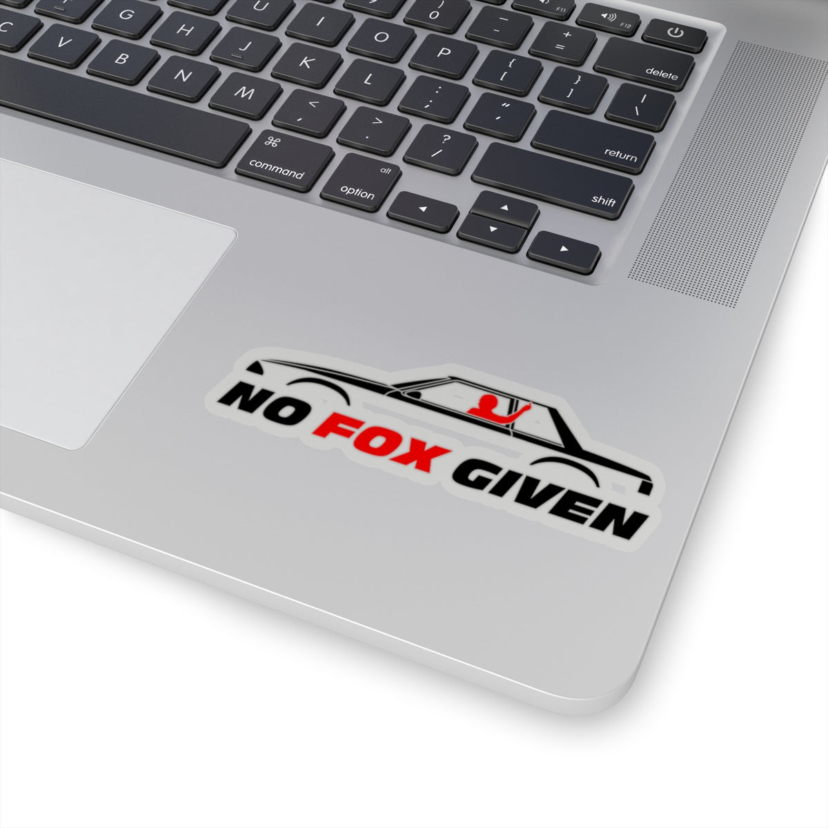 No Fox Given Sticker (Notchback) - 5ohNation