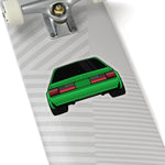 88-93 Notchback Green Sticker (Rear) - 5ohNation