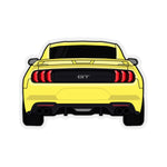 2018-19 Triple Yellow Sticker (Rear) - 5ohNation