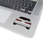 87-93 Silver Hatchback Sticker (Rear) - 5ohNation