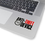 Anti-Theft Device Decal (Black/Red) - 5ohNation