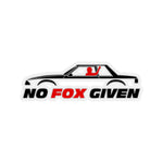 No Fox Given Sticker (Notchback) - 5ohNation