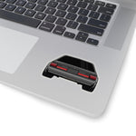 88-93 Notchback Gray Sticker (Rear) - 5ohNation