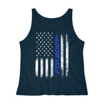 American Flag Foxbody Tank Top (Blue) - 5ohNation